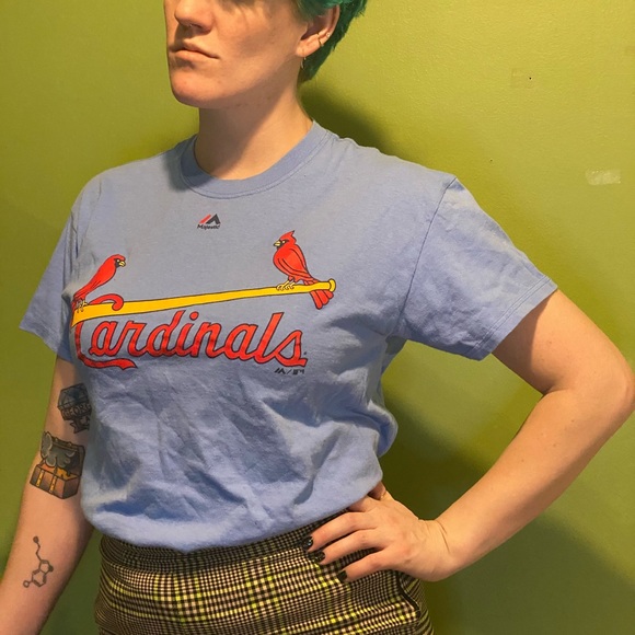 Majestic Baseball T shirt St. Louis Cardinals - Picture 2 of 4